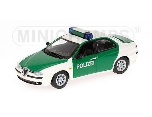 Minichamps PM433120790 ALFA ROMEO 156 POLIZEI 1997 1:43 Modellino