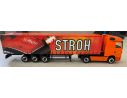 Herpa 451130 Mercedes Benz Actros Lh Tarp Curtain Semitrailer Strh Rum SCATOLA ROVINATA