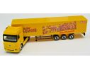 Herpa 451253 Mercedes Benz Actros Lh box Semitrailer Mr.Tom Modellino SCATOLA ROVINATA