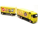 Herpa 451642 Mercedes Benz Actros L '02 Box Trailer Sinalco Modellino SCATOLA ROVINATA