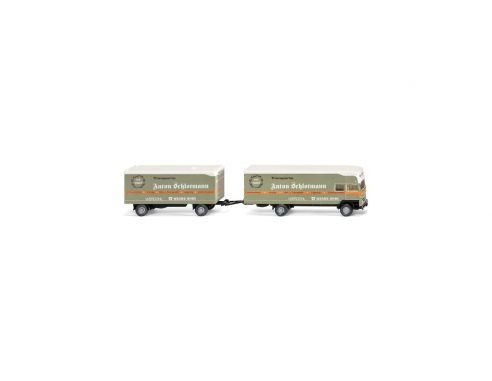 WIKING wk050049 MB LP 1313 Forniture Removal Truck SCATOLA ROVINATA