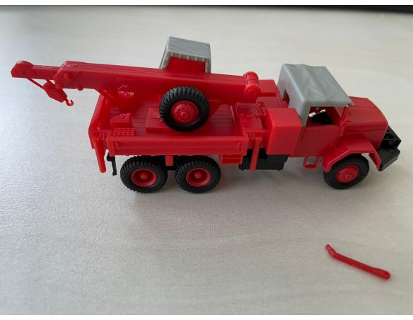 Herpa 742504 Jupitzer and Crane Vigili del Fuoco Modellino SCATOLA E PRODOTTO DANNEGGIATI