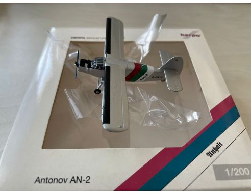 HERPA 553216 Associazione Anhalt per l'Aviazione Modellino SCATOLA ROVINATA