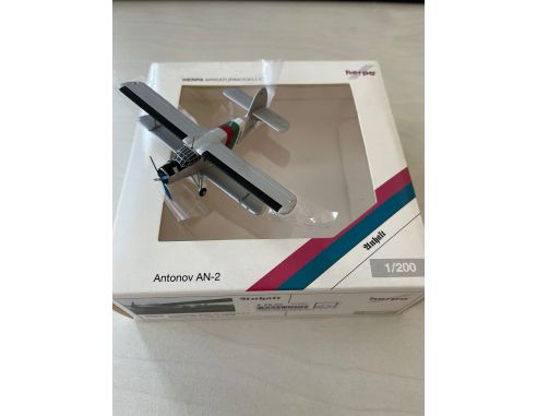 HERPA 553216 Associazione Anhalt per l'Aviazione Modellino SCATOLA ROVINATA