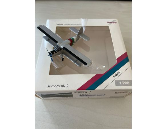 HERPA 553216 Associazione Anhalt per l'Aviazione Modellino SCATOLA ROVINATA