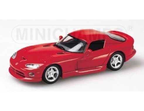 Minichamps PM433144022 DODGE VIPER COUPE' 1993 RED 1:43 Modellino