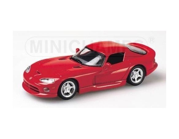 Minichamps PM433144022 DODGE VIPER COUPE' 1993 RED 1:43 Modellino