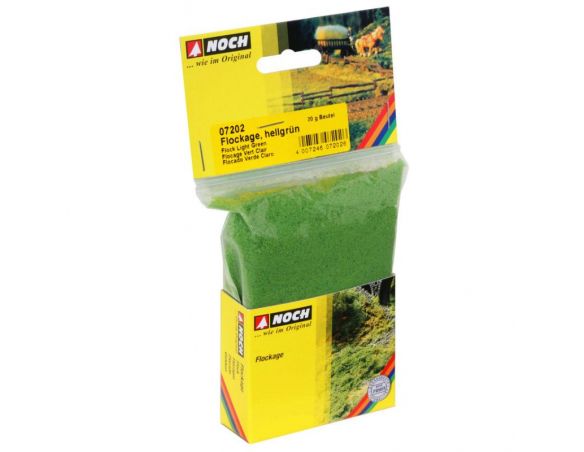 Noch 07202 Fiocchi Fini Verde Chiaro Modellino SCATOLA ROVINATA