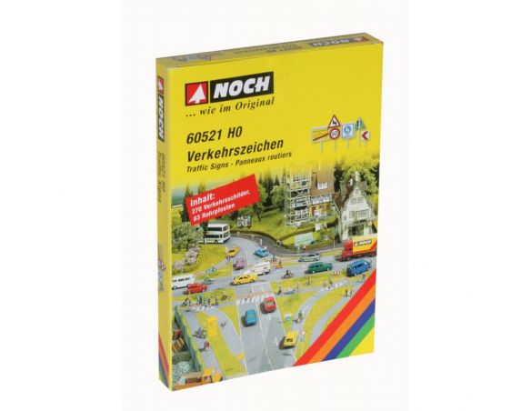Noch 60521 Segnali Stradali Modellino SCATOLA ROVINATA