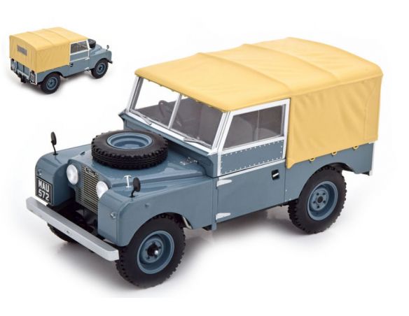 MODELCARGROUP MCG18178 LAND ROVER SERIES I GREY/BEIGE 1:18 Modellino