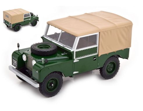 MODELCARGROUP MCG18179 LAND ROVER SERIES I DARK GREEN/BEIGE 1:18 Modellino