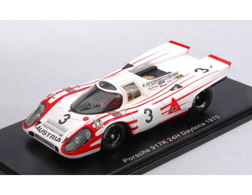 SPARK MODEL S1097 PORSCHE 917K N.3 24 H DAYTONA 1970 K.AHRENS-V.ELFORD 1:43 Modellino