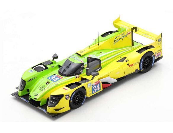 SPARK MODEL S18554 LIGIER JSP217 N.34 LM 2020 R.BINDER-M.ISAAKYAN-J.SMIECHOWSKI 1:18 Modellino