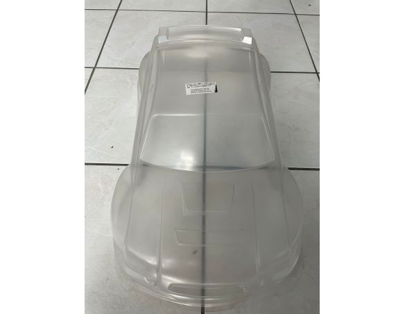 Carrozzeria Trasparente Scala 1/8 da Forare PRODOTTO ROVINATO