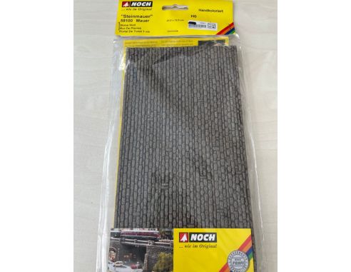 Noch 58100 Muro 23.5x12.5 cm Modellismo Ferroviario SCATOLA ROVINATA