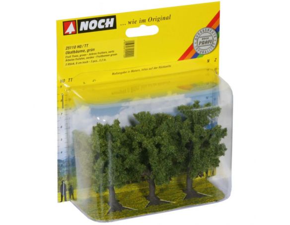 Noch 25110 Albero da Frutta Verde Modellismo Ferroviario SCATOLA ROVINATA