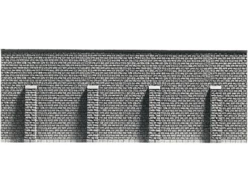Noch 34856 Muro con Rinforzi 19.8x7.4 cm Modellismo SCATOLA ROVINATA