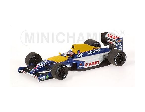 Minichamps PM433910005 WILLIAMS N.MANSELL 1991 1:43 Modellino