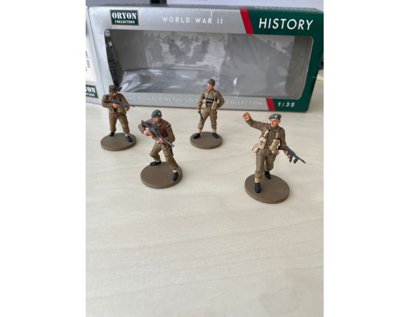 Commando Britannico Brigata di Servizio Speciale Oryon Collection SCATOLA E PRODOTTO ROVINATO