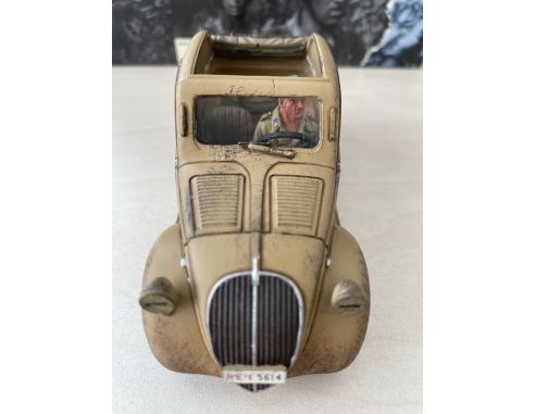 King & Country IF023 Fiat Mod. 500A Topolino SCATOLA ROVINATA