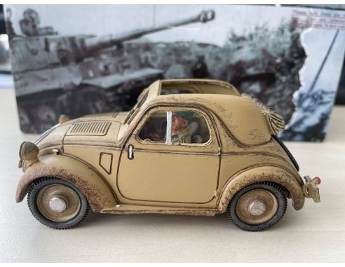 King & Country IF023 Fiat Mod. 500A Topolino SCATOLA ROVINATA