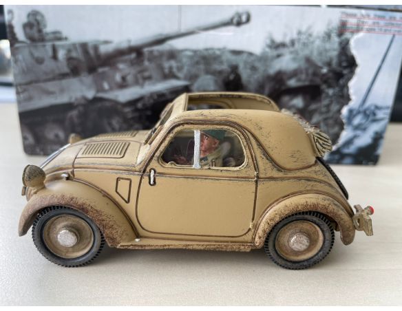 King & Country IF023 Fiat Mod. 500A Topolino SCATOLA ROVINATA