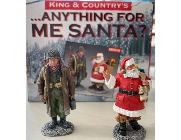 Anything For Me Santa? Statue King & Country's SCATOLA ROVINATA