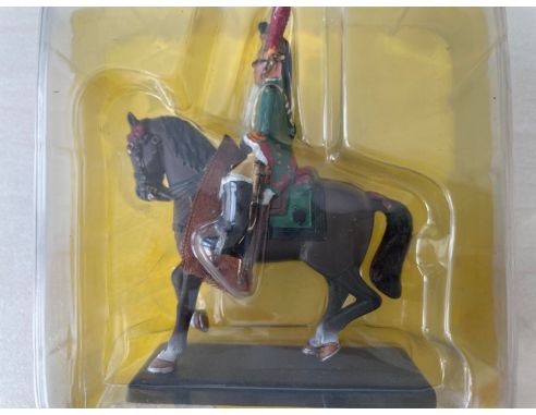 R543 Dragone Dell'imperatore a Cavallo in Piombo SCATOLA ROVINATA