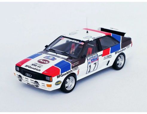 TROFEU TFRRUK64 AUDI QUATTRO RAC RALLY 1984 BUFFUM-WILSON 1:43 Modellino