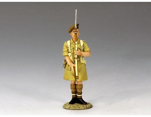 King & Country EA033 Scala 1/32 Soldato Scozzese con Arma