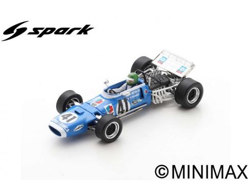 SPARK MODEL SF240 MATRA MS511-12 N.41 WINNER COURSE DE COE DU BEAUJOLAIS 1970 H.PESCAROLO Modellino