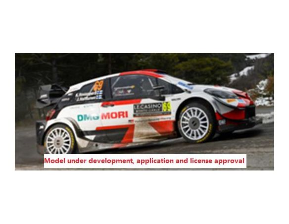 SPARK MODEL S6584 TOYOTA YARIS WRC N.69 MONTE CARLO 2021 K.ROVANPERA-J.HALTTUNEN 1:43 Modellino
