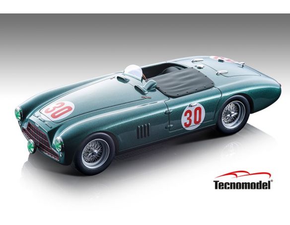 TECNOMODEL TMD18203A ASTON MARTIN DB3S SPYDER N.30 2nd 12H SEBRING 1953 PARNELL/ABECASSIS1:18 Modellino