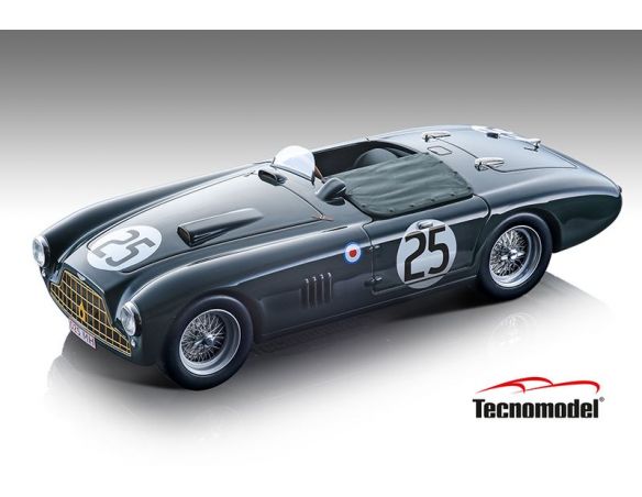 TECNOMODEL TMD18203B ASTON MARTIN DB3S SPYDER N.25 24H LE MANS 1952 MACKLIN-COLLINS 1:18 Modellino