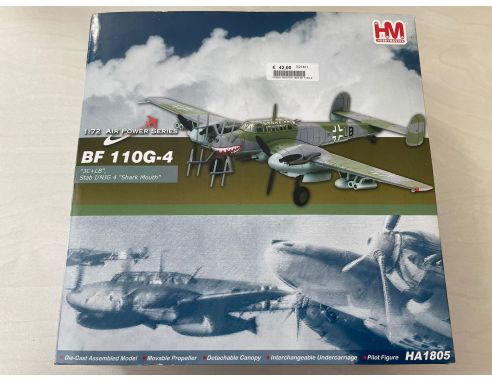 Hobby Master 1805 Bf 110g-4 Scala 1/72 SCATOLA ROVINATA