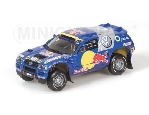 MINICHAMPS 436045300 VOLKSWAGEN RACE TOUAREG ESSEN MOTORSHOW 2005 Modellino