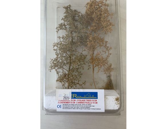 Erdecor 2020 Set 2 Alberi 20 cm SCATOLA ROVINATA