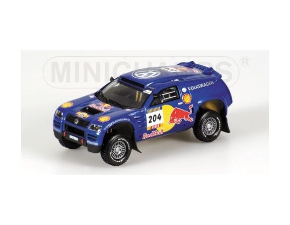 MINICHAMPS 436045304 VOLKSWAGEN RACE TOUAREG PONS PARIGI-DAKAR 2004 Modellino
