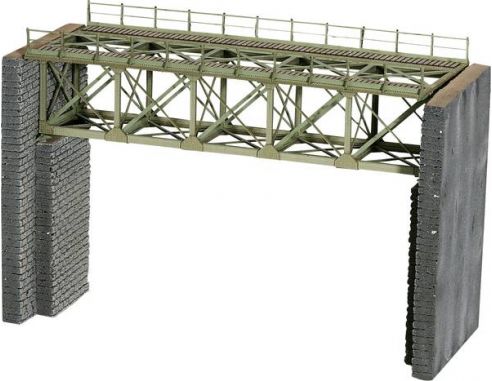 Noch 67010 Ponte d'Acciaio HO Scala 1/87 SCATOLA ROVINATA