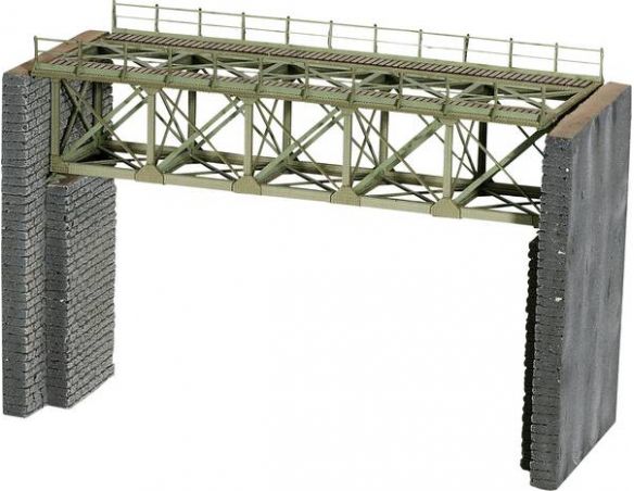 Noch 67010 Ponte d'Acciaio HO Scala 1/87 SCATOLA ROVINATA
