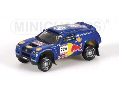 MINICHAMPS 436045324 VOLKSWAGEN RACE TOUAREG SABY PARIGI-DAKAR 2004 Modellino