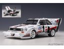 AUTOART AA88700 AUDI QUATTRO S1 N.1 WINNER PIKES PEAK 1987 W.ROHRL 1:18 Modellino