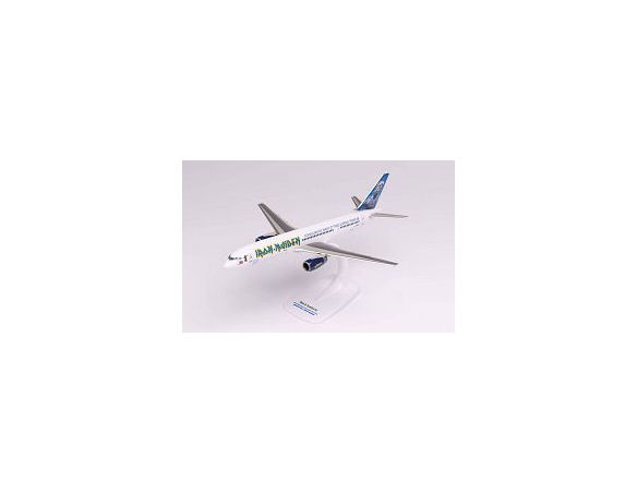 HERPA HP613255 BOEING 757-200 IRON MALDEN ED FORCE ONE 1:200 Modellino