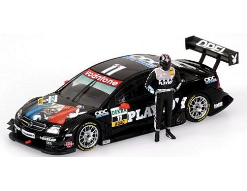 Minichamps 436054611 OPEL VECTRA V8 PLAYBOY L. AIELLO DTM 2005 AUTO DA GARA SCALA 1/43