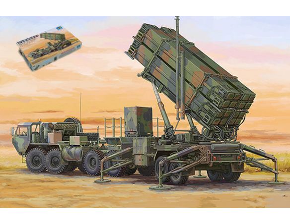 TRUMPETER TP7157 MEZZO M983 HEMTT PATRIOT SAM SYSTEM KIT 1:72 Modellino