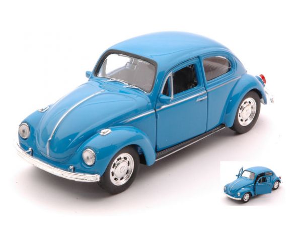 WELLY WE42343WBL VW BEETLE BLUE cm 11 Modellino