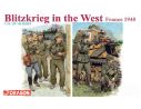 DRAGON D6347 BLITZRIEG WEST FRANCE KIT 1:35 Modellino
