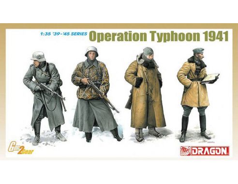 DRAGON D6735 OPERATION TYPHOON 1941 KIT 1:35 Modellino