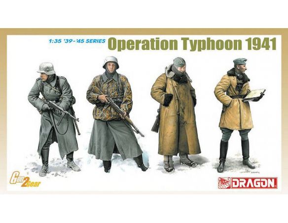DRAGON D6735 OPERATION TYPHOON 1941 KIT 1:35 Modellino