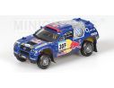 MINICHAMPS 436055307 VOLKSWAGEN RACE TOUAREG SABY RALLY BARCELONA-DAKAR 2005 Modellino
